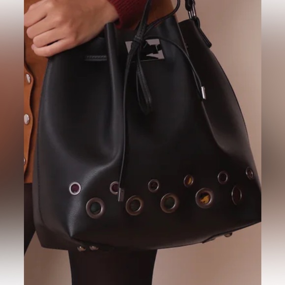 Maude Vivante Awesome 🤩 Grommetted Feather-light Bucket Bag - Picture 10 of 11